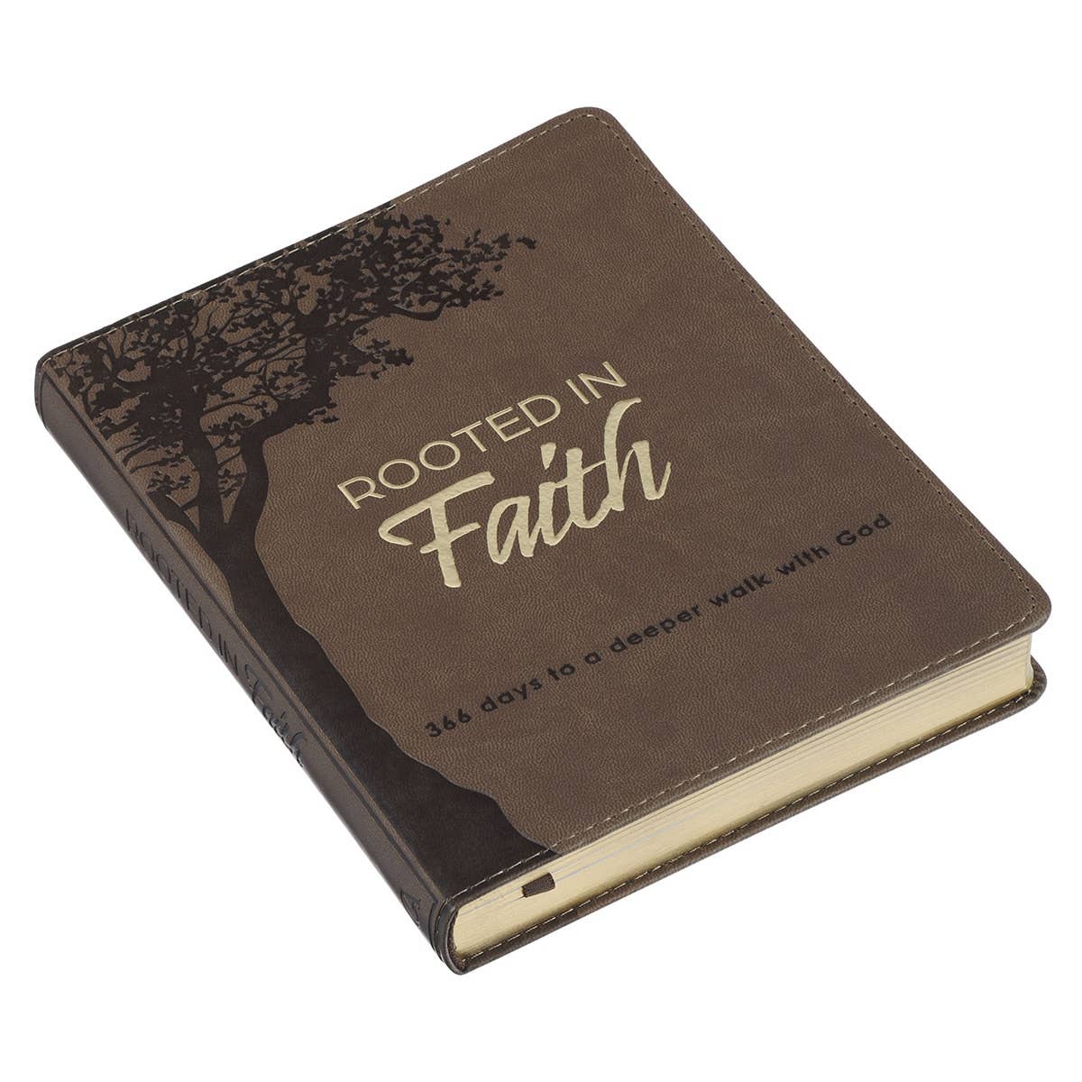 Devotional Rooted in Faith Faux Leather