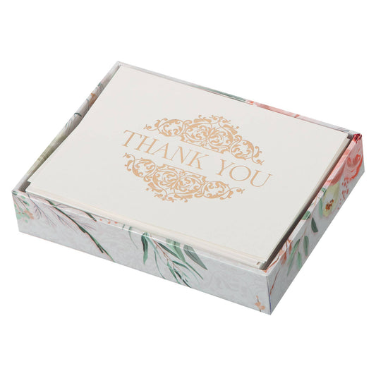 Boxed Cards Thank You Filagree Phil. 1:3