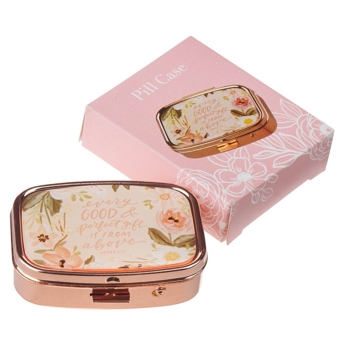 Pill Case Every Good & Perfect Gift James 1:17