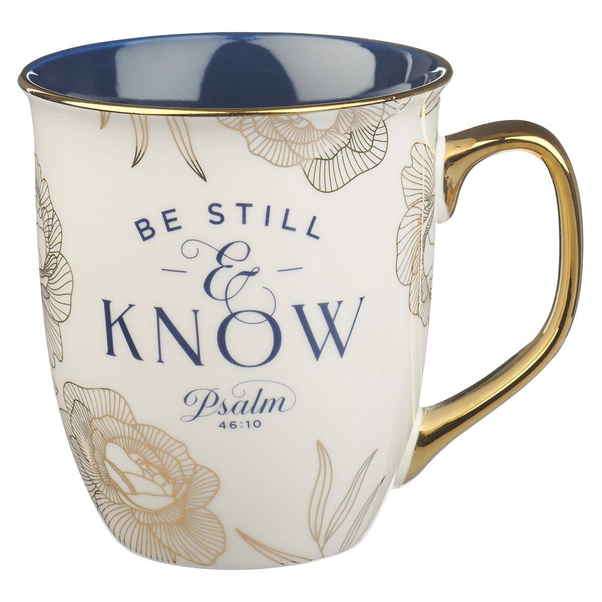 Mug Navy Be Still Ps. 46:10