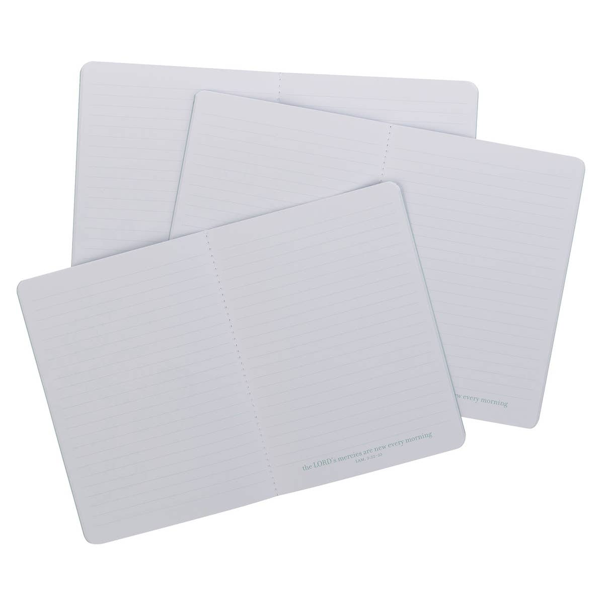 Notebook Set 3pc LG New Mercies Lam. 3:22-23