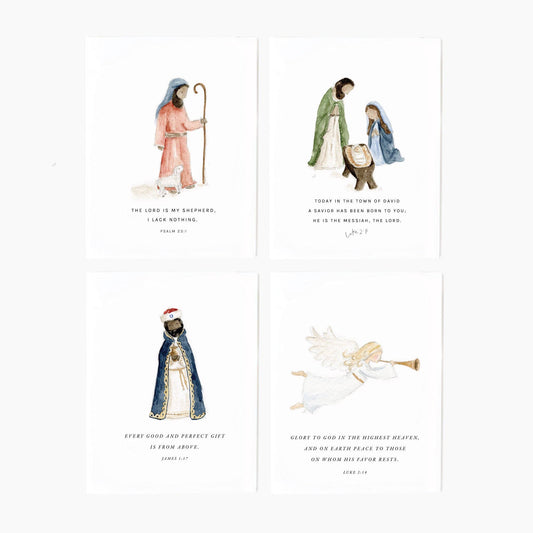 Nativity Scripture Assorted Notecard Set