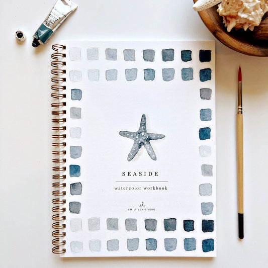 GB Seaside Watercolor Workbook