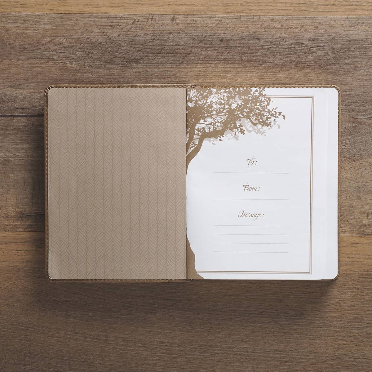 Devotional Rooted in Faith Faux Leather