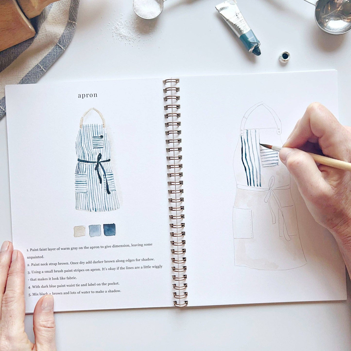 GB Baking Watercolor Workbook