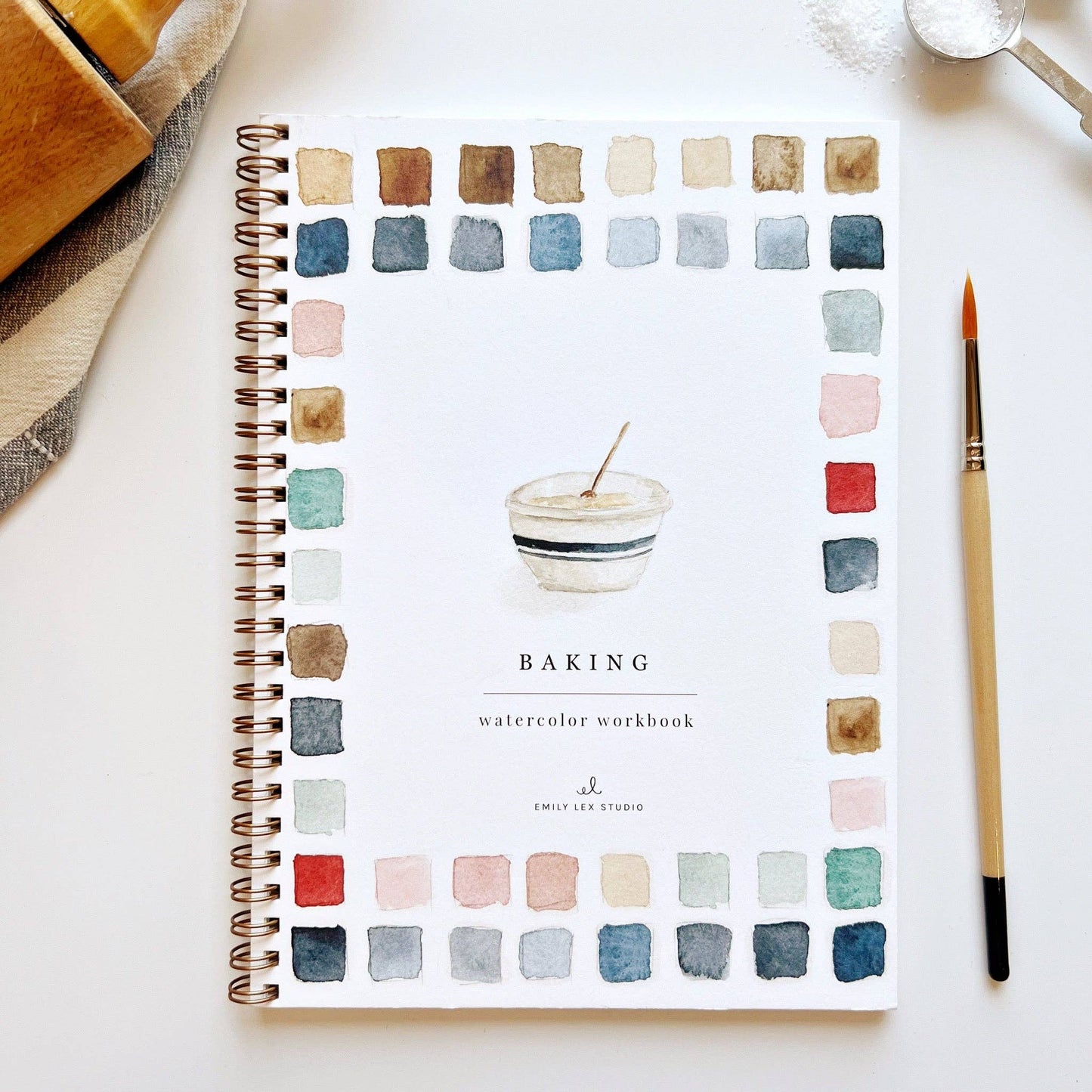 GB Baking Watercolor Workbook