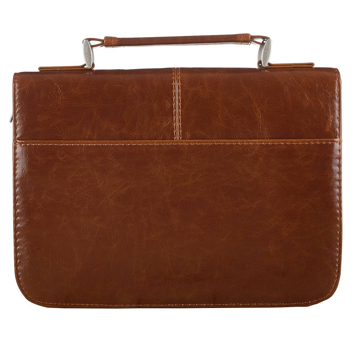Bible Cover Classic Brown Faith Badge