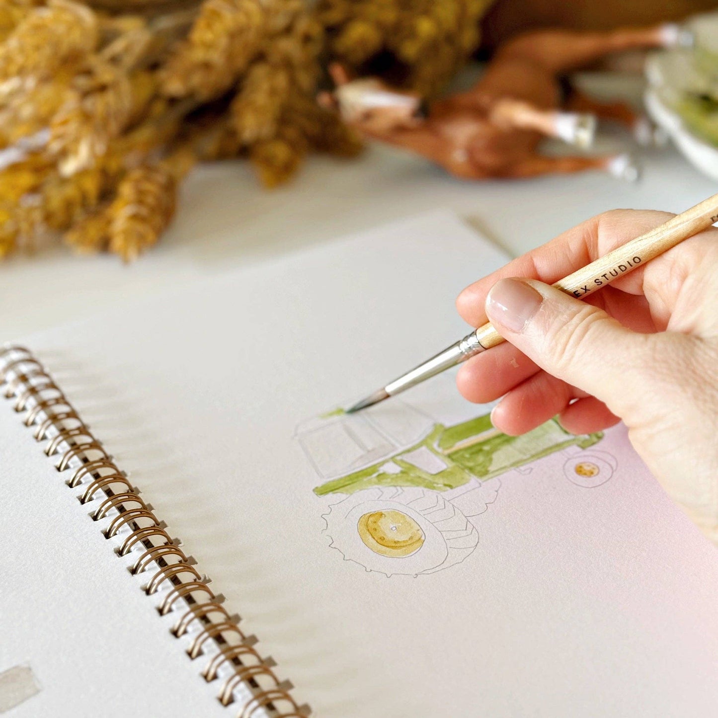 GB Farm Watercolor Workbook