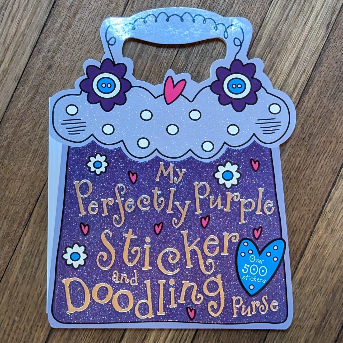 GB My Perfectly Purple Sticker and Doodling Purse