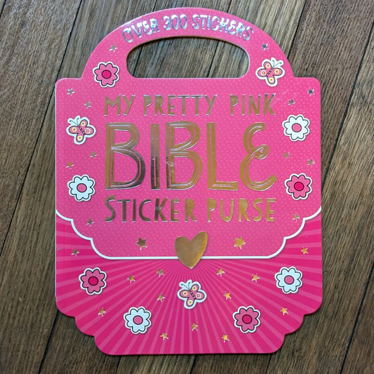 GB My Pretty Pink Bible Sticker Purse