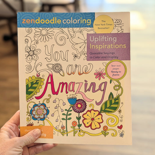 GB You Are Amazing Uplifting Inspirations Coloring Book