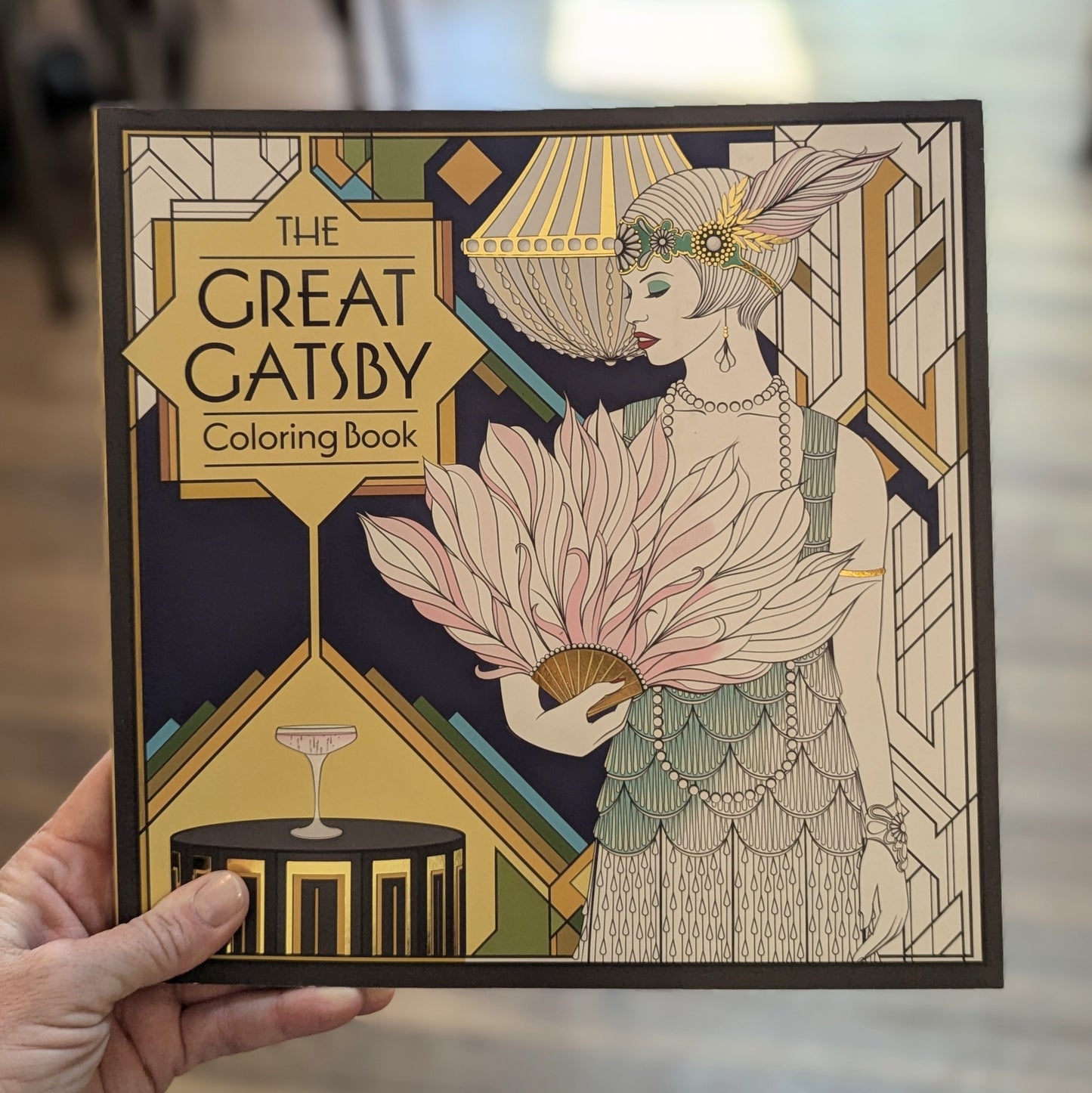 GB The Great Gatsby Coloring Book