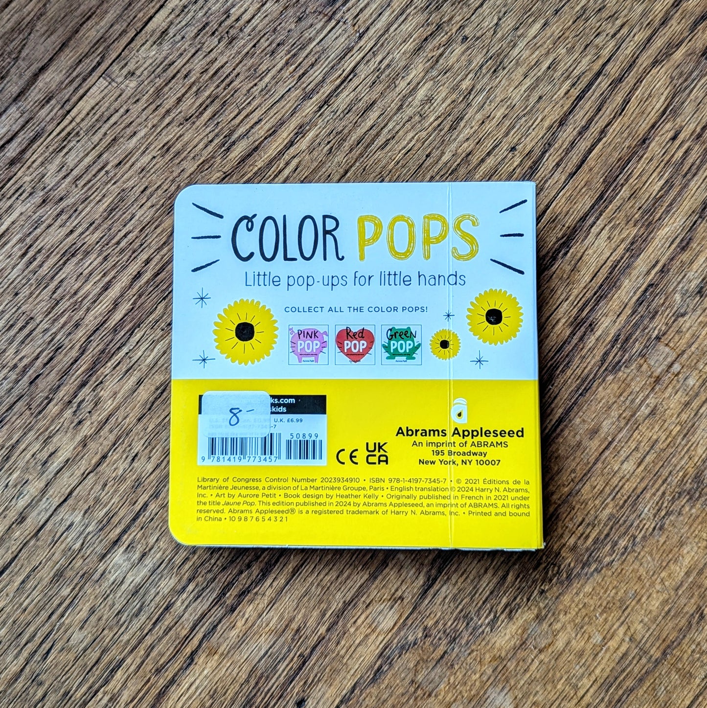 GB Board Book - Yellow POP