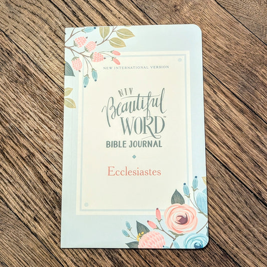 GB NIV Beautiful Word Bible Journal (Ecclesiastes)