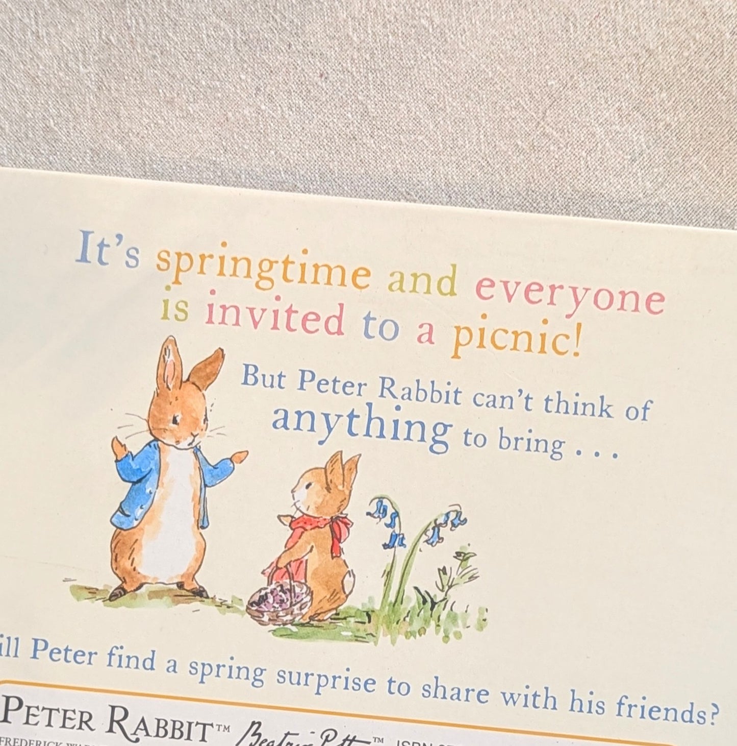 GB A Spring Surprise - The World of Peter Rabbit