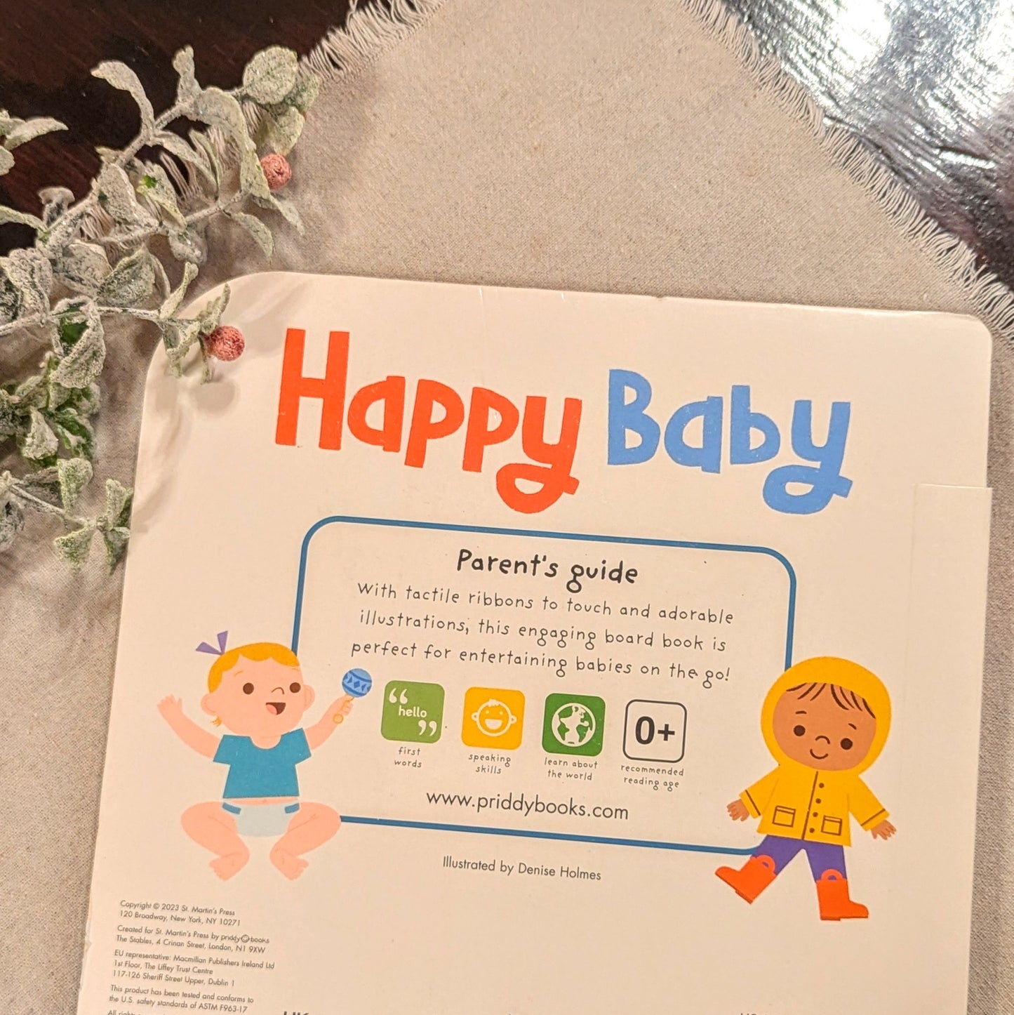 GB Board Book - Happy Baby