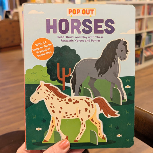 GB Board Book - Horses (pop out)