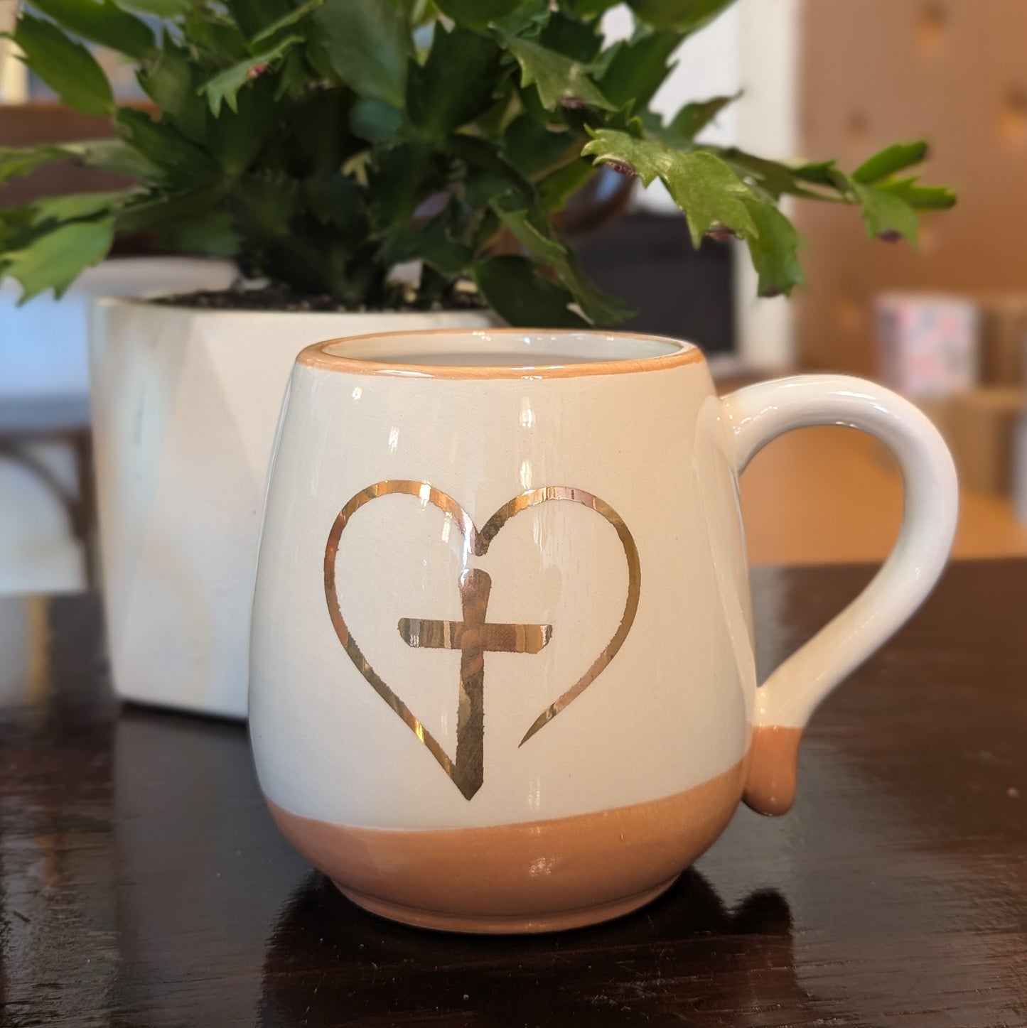 Mug - Cross Within Heart