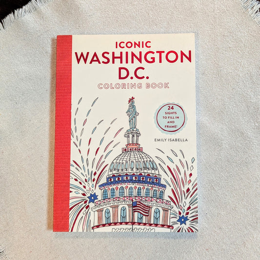 GB Iconic Washington D.C. Coloring Book