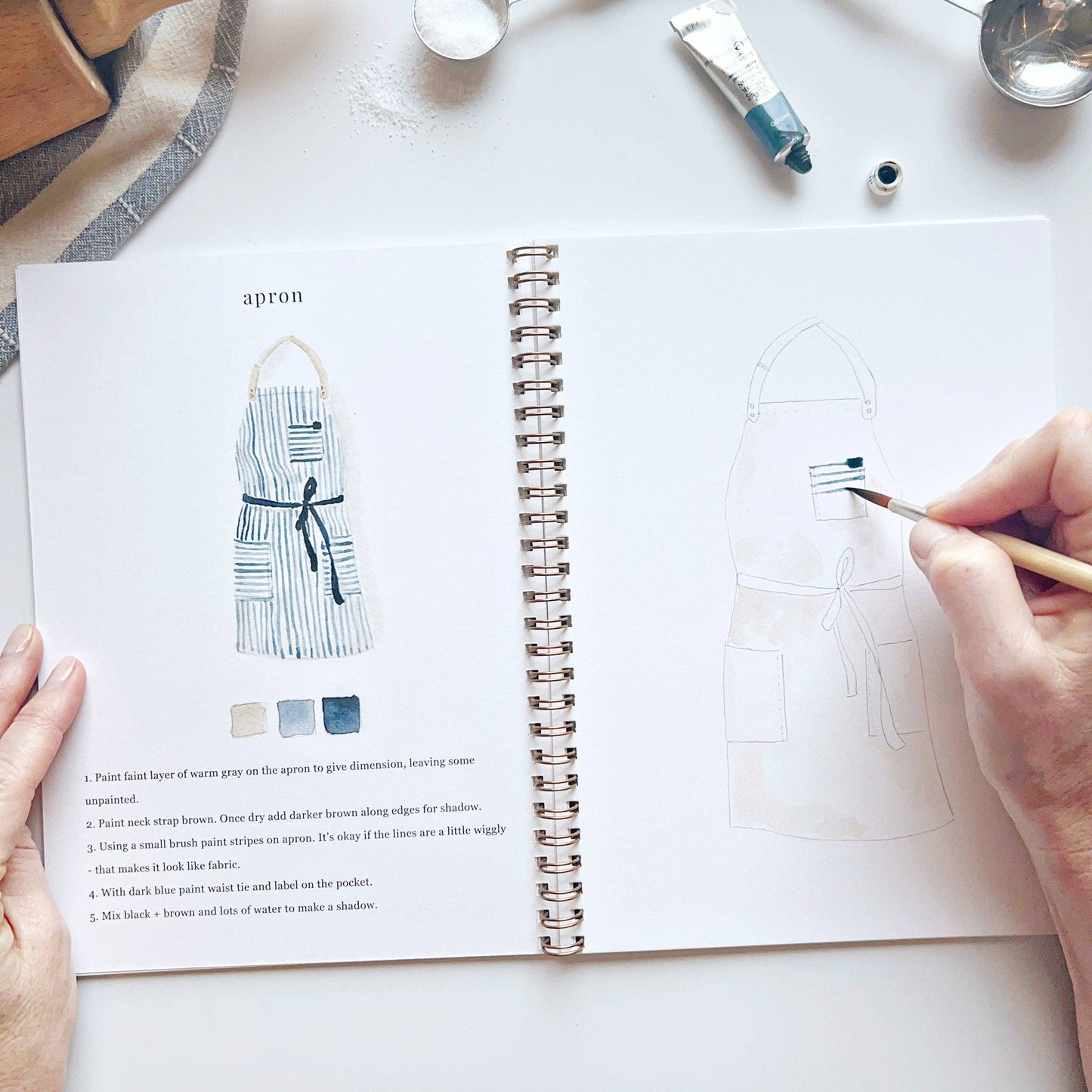 GB Baking Watercolor Workbook