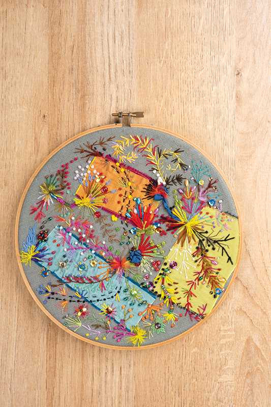 Foolproof Freeform Embroidery by Jennifer Clouston