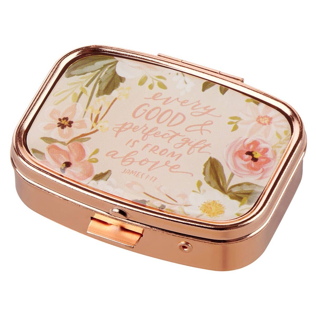 Pill Case Every Good & Perfect Gift James 1:17
