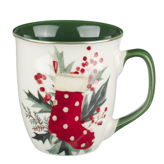Mug Set 2pc Christmas Time Berries