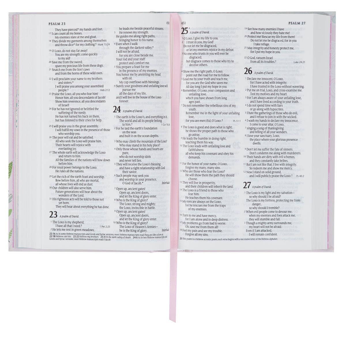Bible NLT Infant Hardcover, Pink