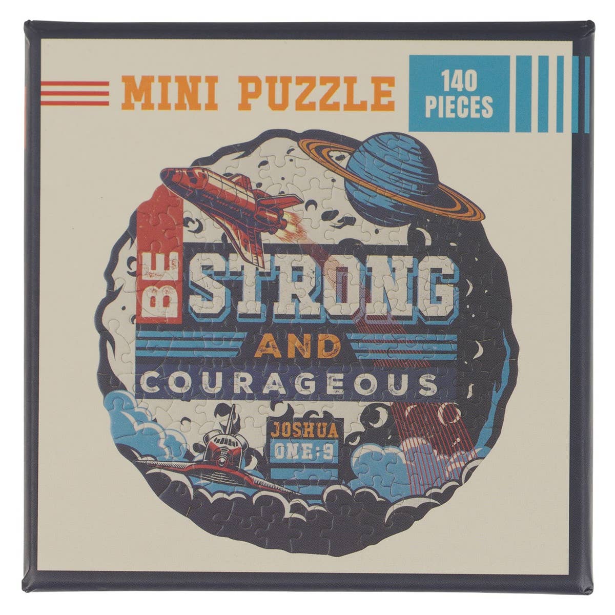 Puzzle 140 pc. Be Strong and Courageous Josh 1:9