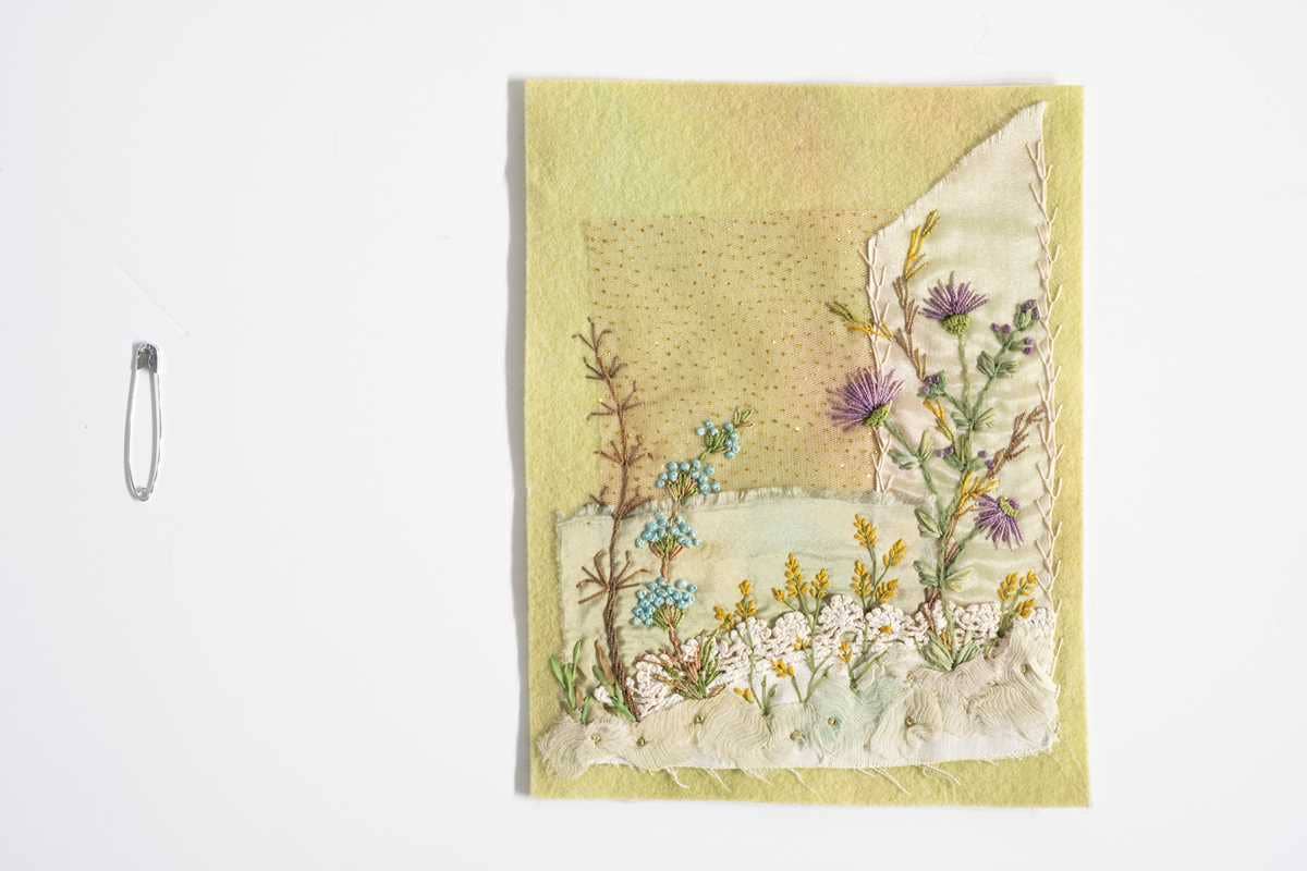 Foolproof Freeform Embroidery by Jennifer Clouston