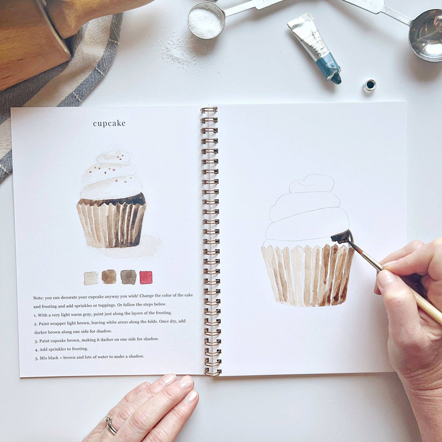 GB Baking Watercolor Workbook