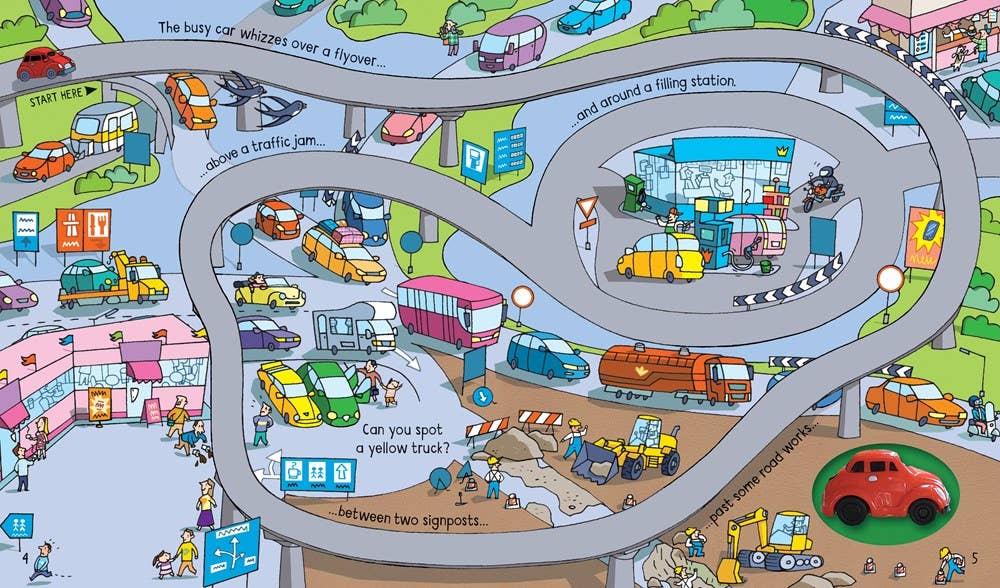 Wind-Up Busy Car : Usborne