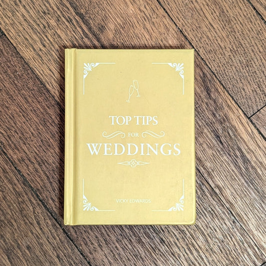 GB Top Tips for Weddings