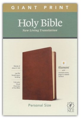 NLT Giant-Print Personal-Size Bible