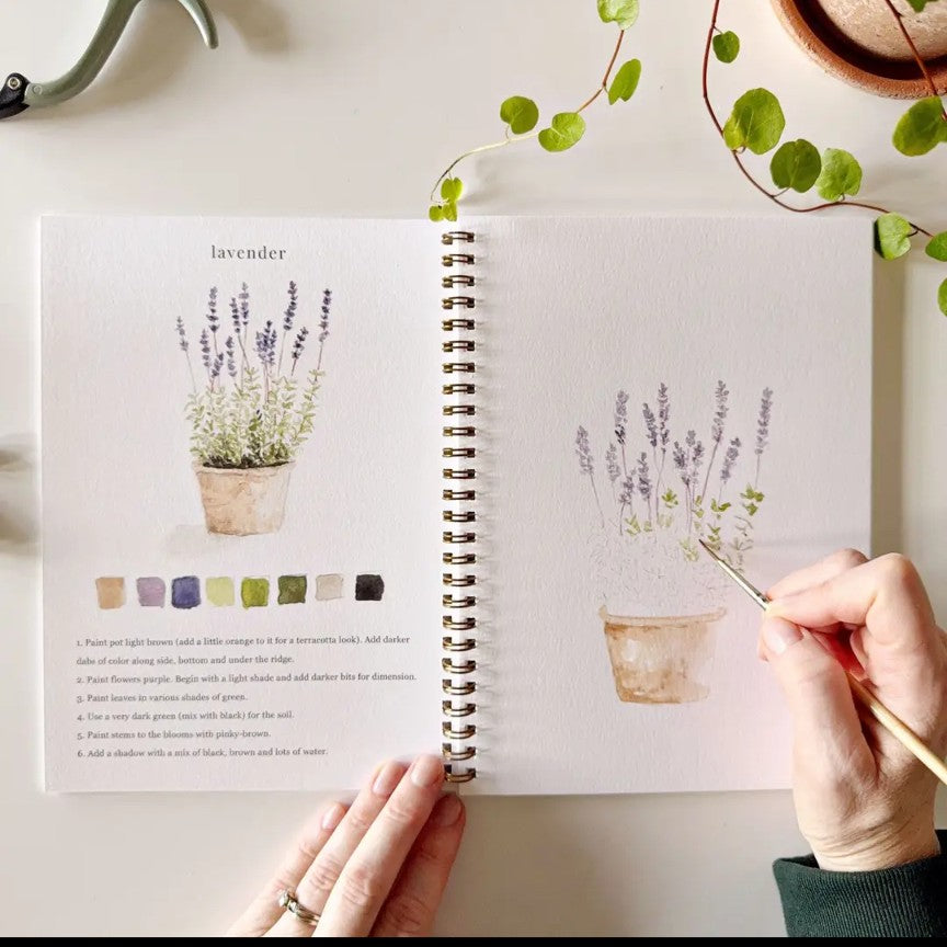 GB Watercolor Workbook - Garden