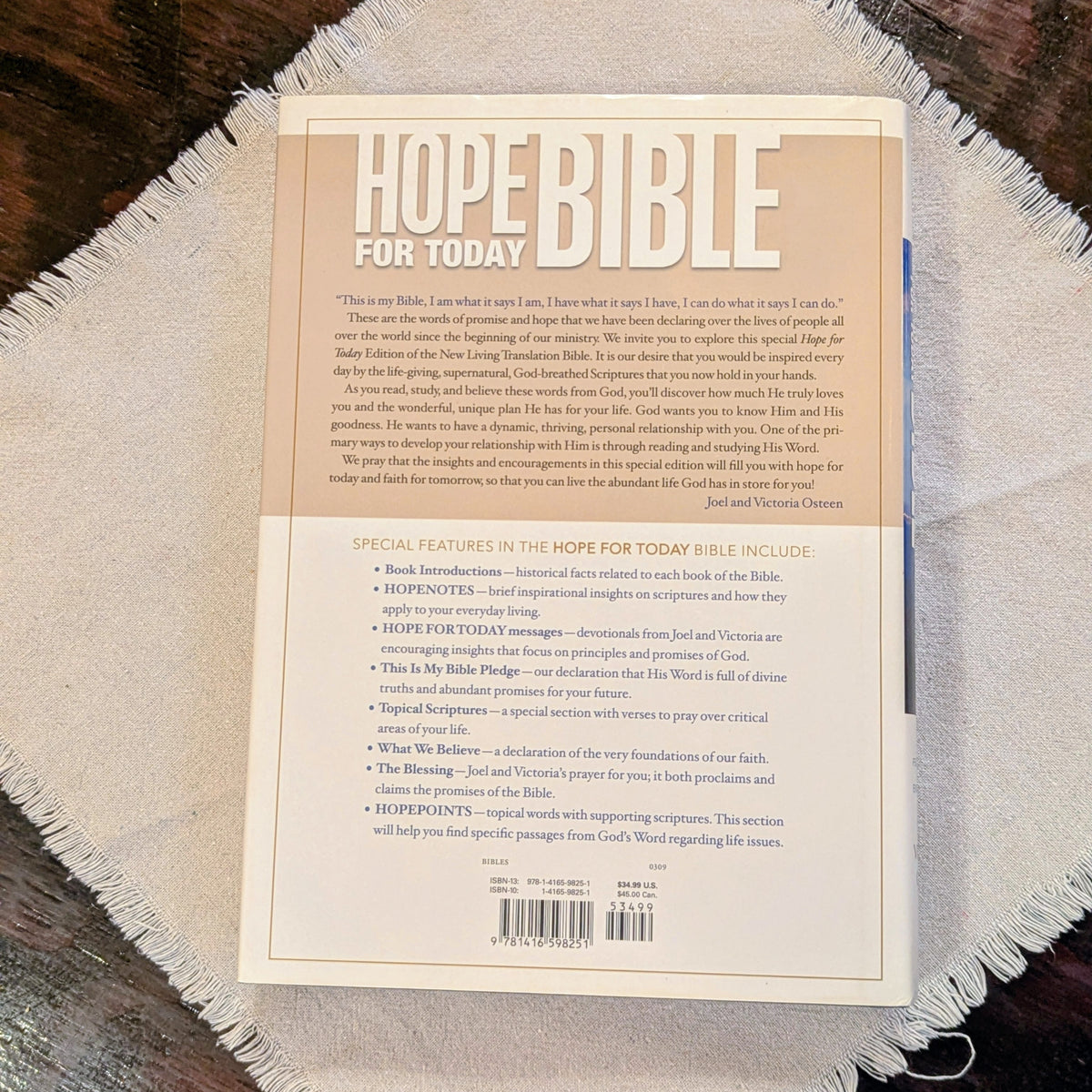 Hope for Today Bible NLT Red Letter Edition