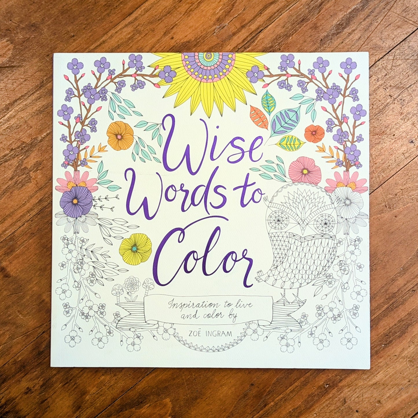 GB Wise Words to Color: Inspiration to Live and Color By