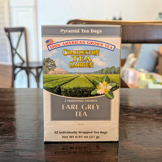 Charleston Tea Garden Earl Grey 12 Individual Tea Bags
