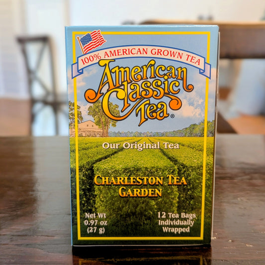 Charleston Tea Garden American Classic Tea 12 Individual Tea Bags