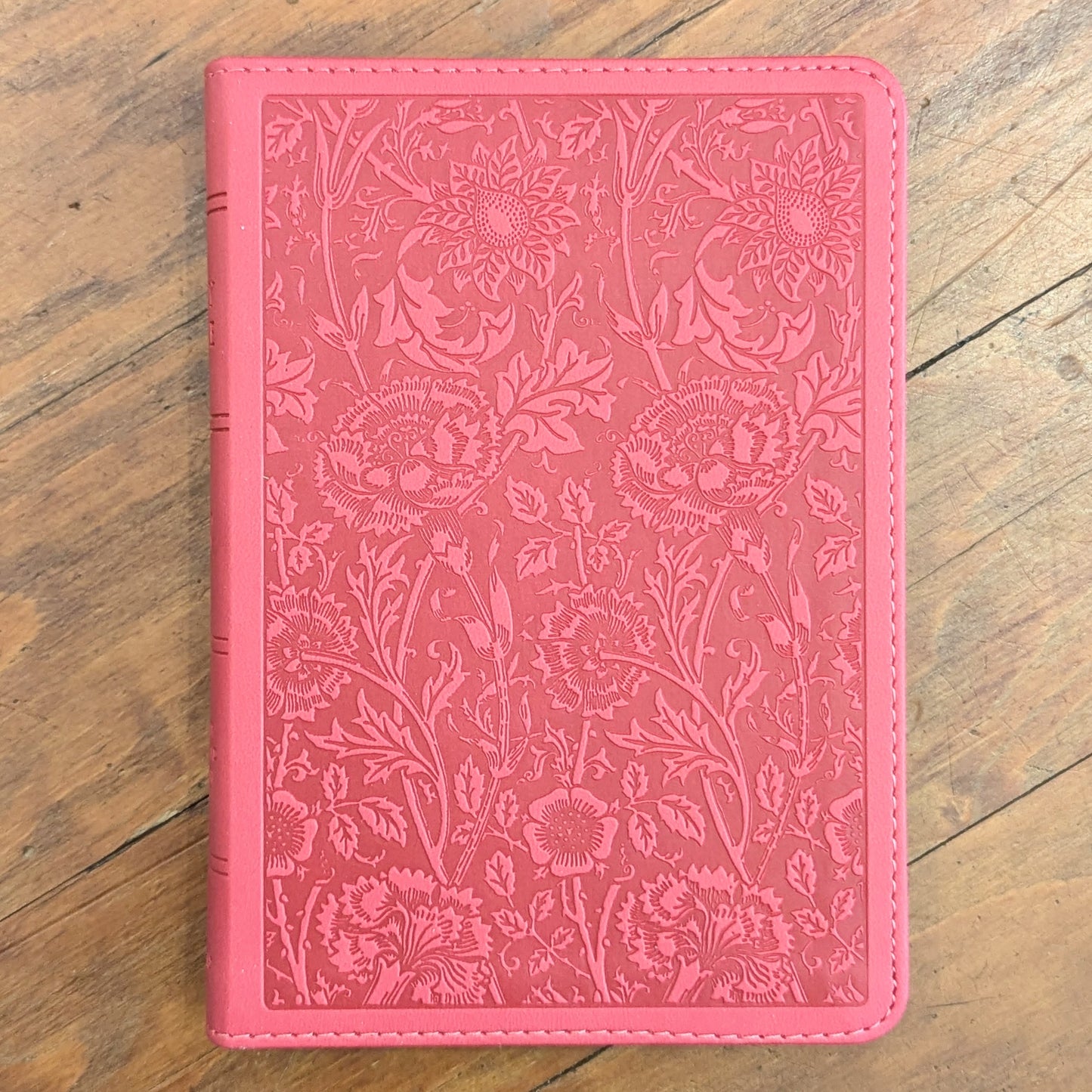 GB ESV Large Print Compact Bible (TruTone Berry, Floral Design)