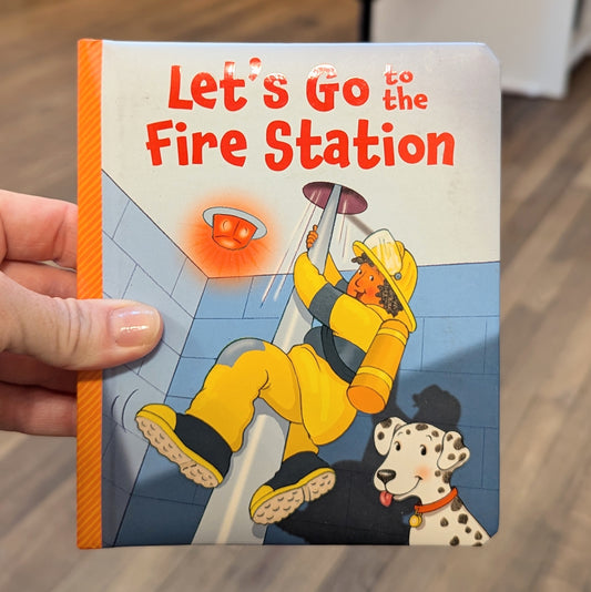 GB Board Book - Let's Go to the Fire Station