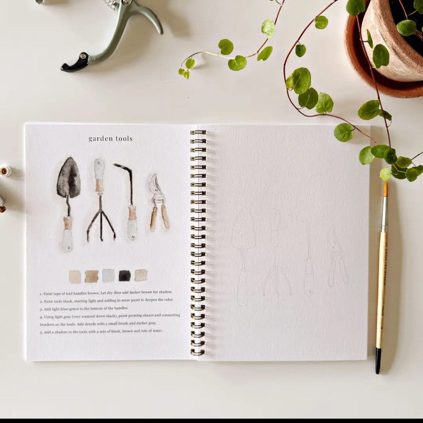 GB Watercolor Workbook - Garden
