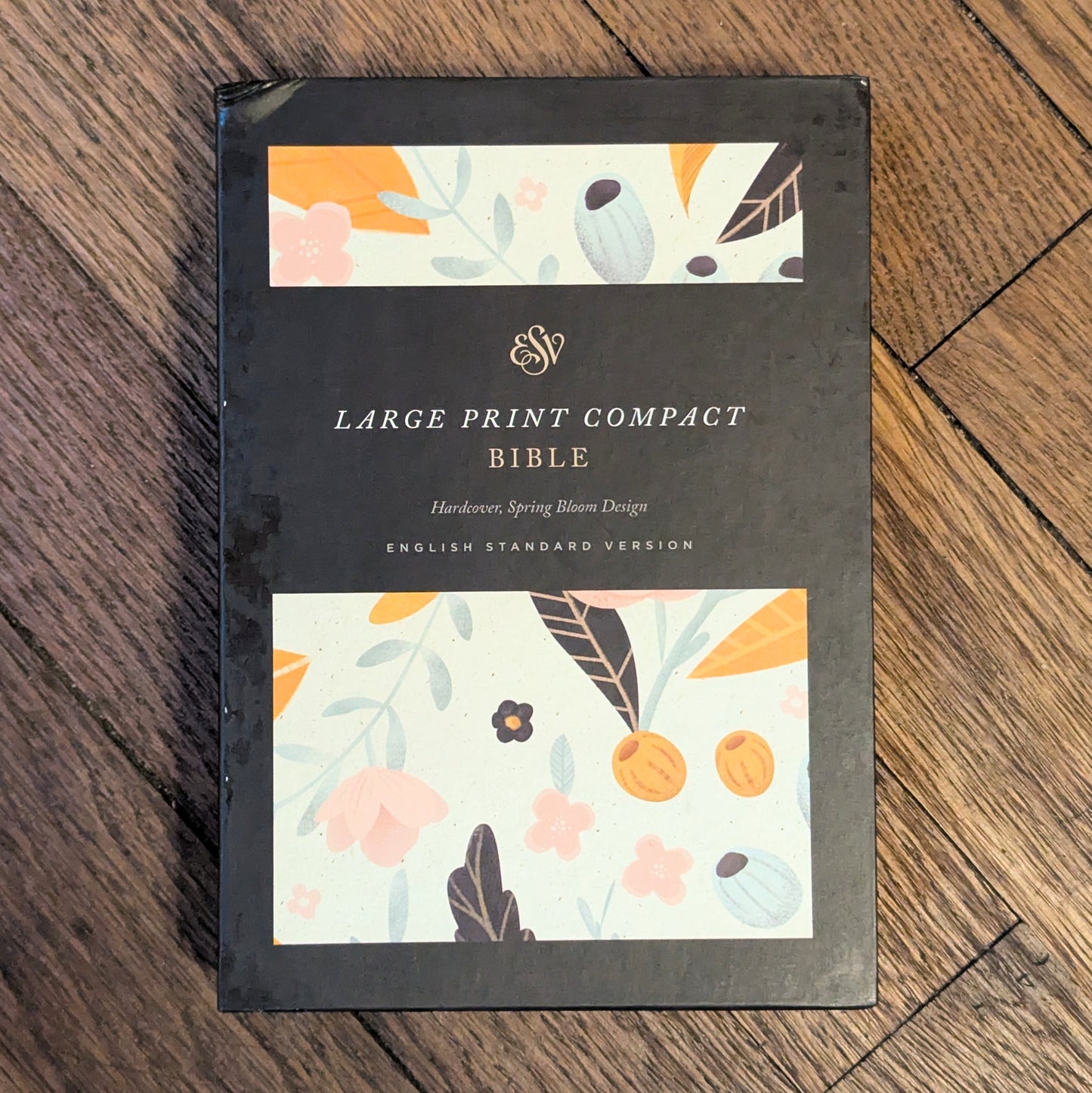 GB ESV Large Print Compact Bible (spring bloom)