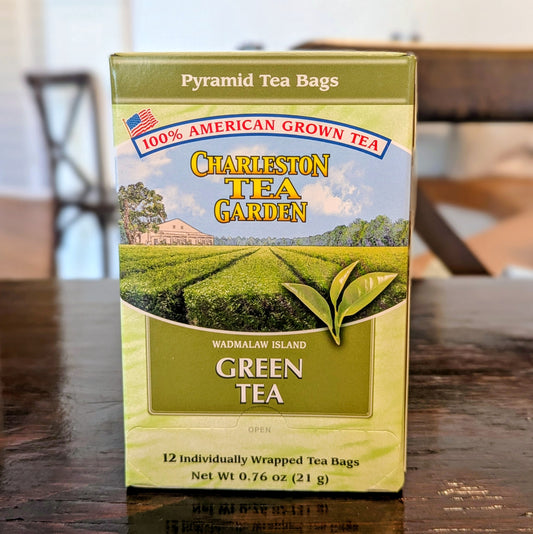 Charleston Tea Garden Green 12 Individual Tea Bags