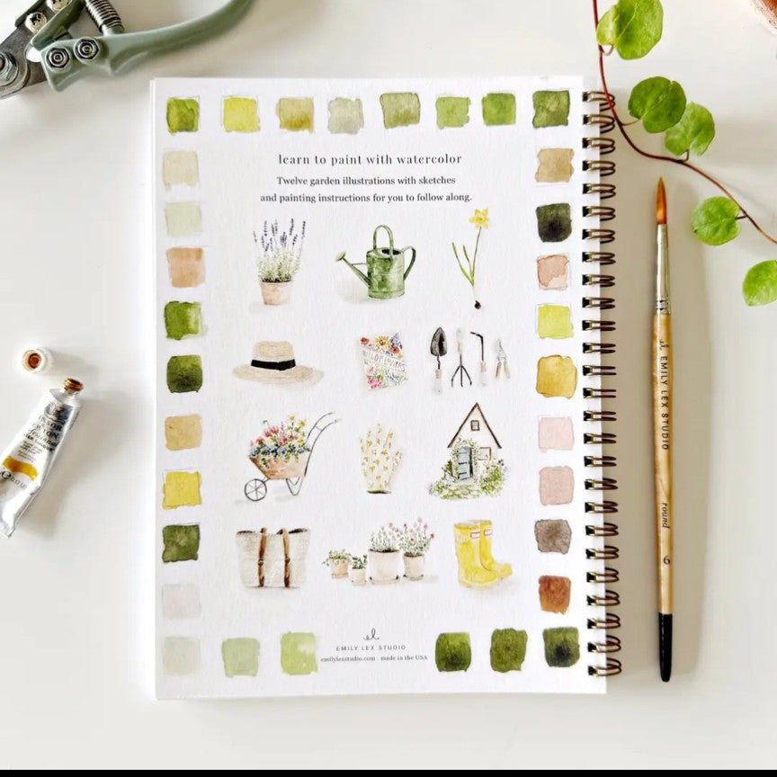 GB Watercolor Workbook - Garden