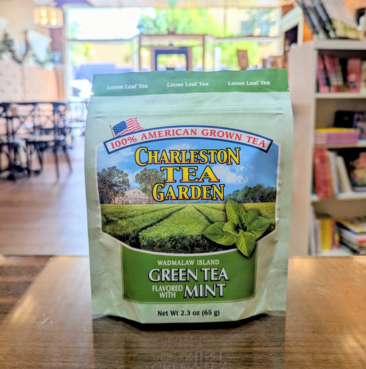 Charleston Tea Garden Loose Leaf Tea Green Tea with Mint
