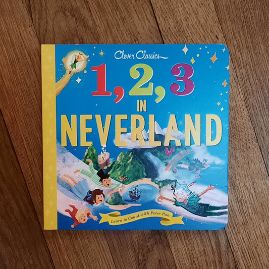 Board Book - 1, 2, 3 in Neverland