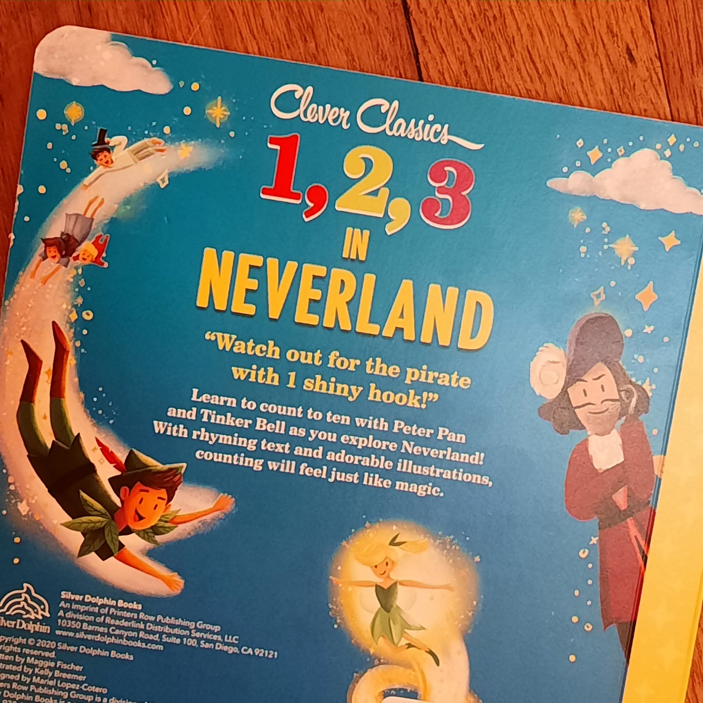 1, 2, 3 in Neverland Board Book